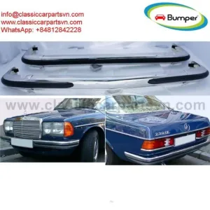 Mercedes W123 coupe bumpers (1976–1985)